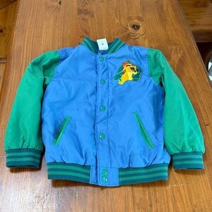 Little Kids Sz 5/6 Disney Store Lion Guard Varsity Jacket